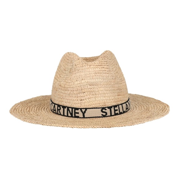 Stella McCartney Accessories - NEW without BOX  Stella McCartney Raffia Logo Hat